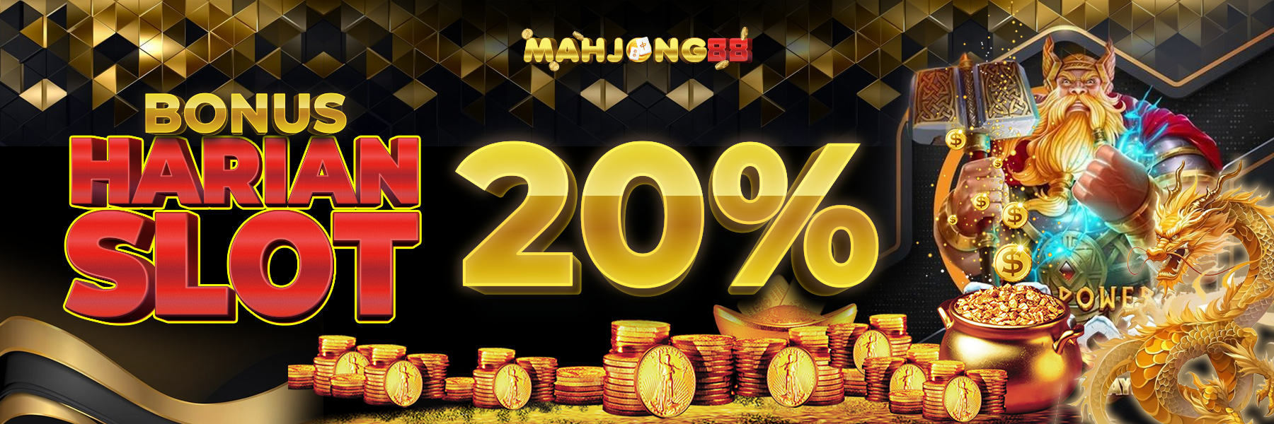 Promo BONUS HARIAN 20%